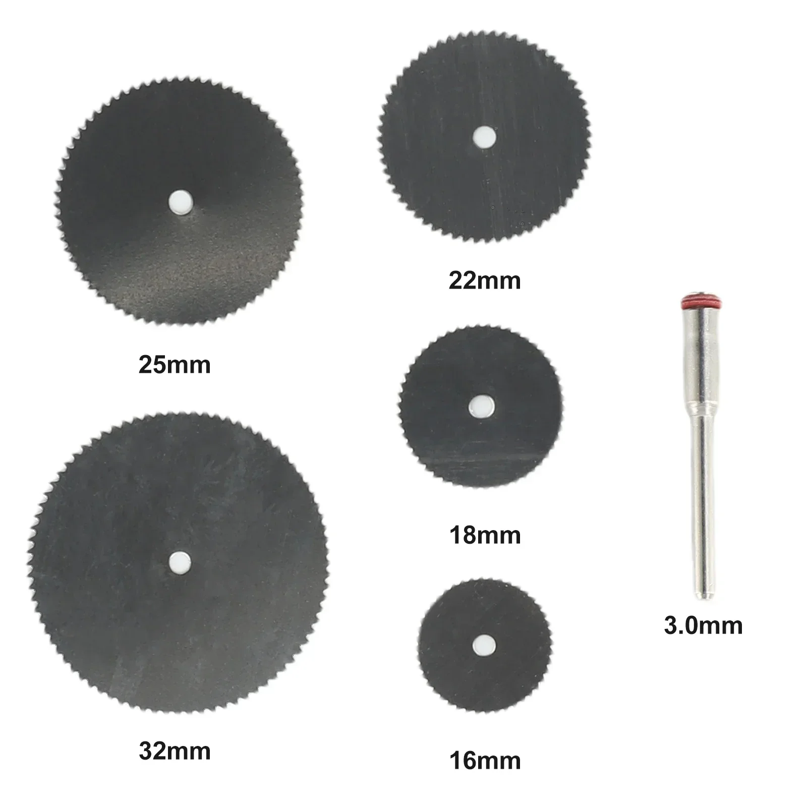 6x Mini Circular Saw Blade Electric Grinding Cutting Disc Rotary Tool For Metal Cutter Power Tool Wood Cutting Discs circular saw blade