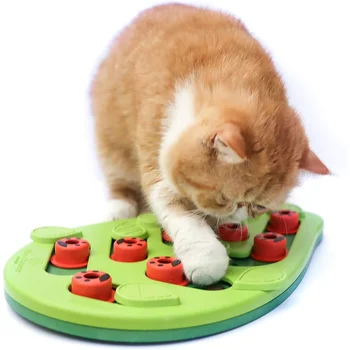 Interactive Cat Treat Puzzle & Scratch Toy 1