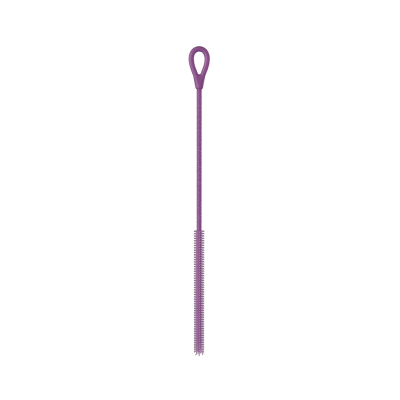 Extra Long 9mm Silicone Straw Cleaning Brushes - Reusable and Bendable