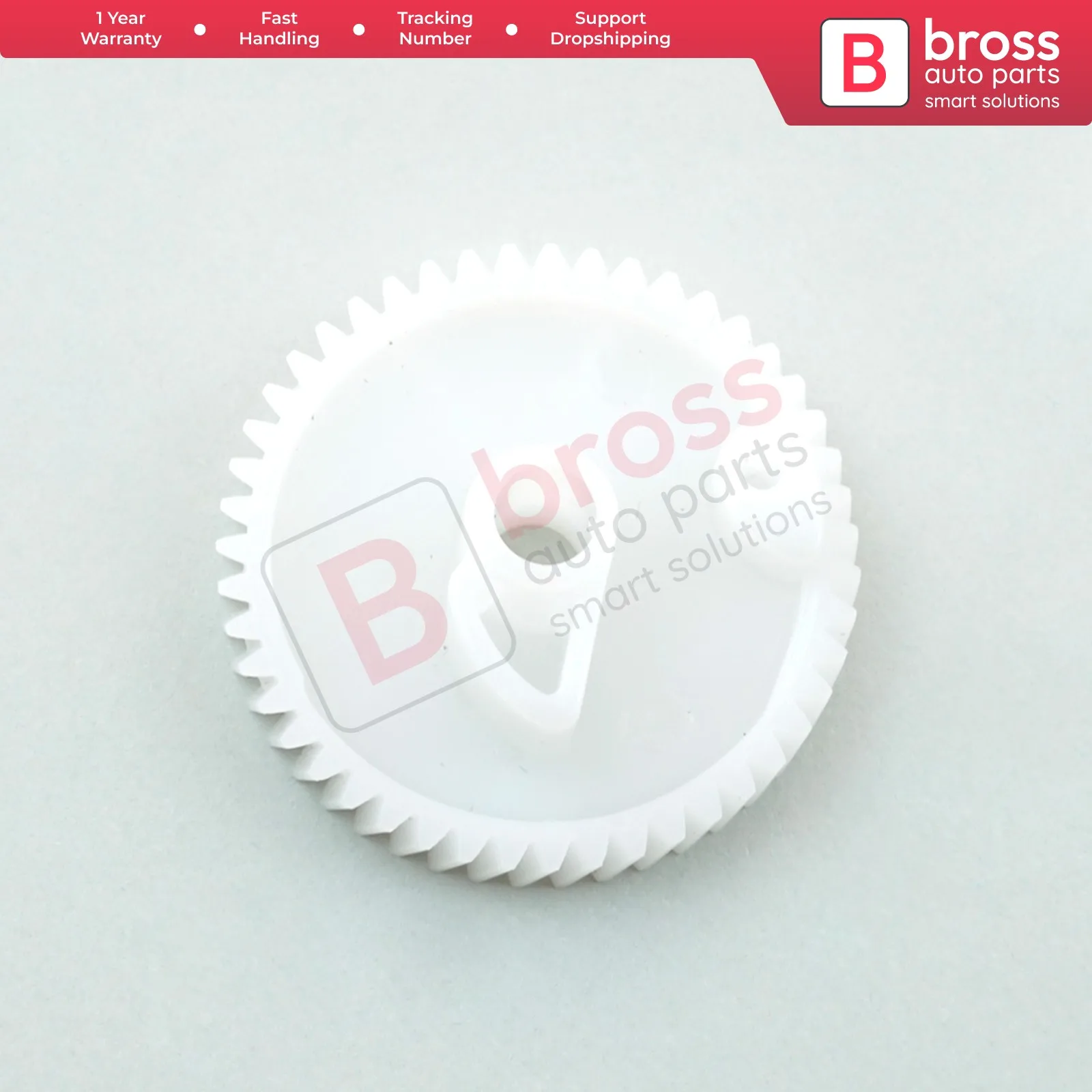 

Bross Auto Parts BGE619 Tailgate Trunk Boot Lock Actuator Repair Gear 1K6827505E for Seat VW Skoda Fast Shipment Made in Turkey
