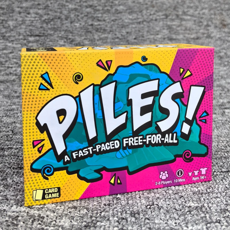 Board Game English Version Board Game Piles Card Game