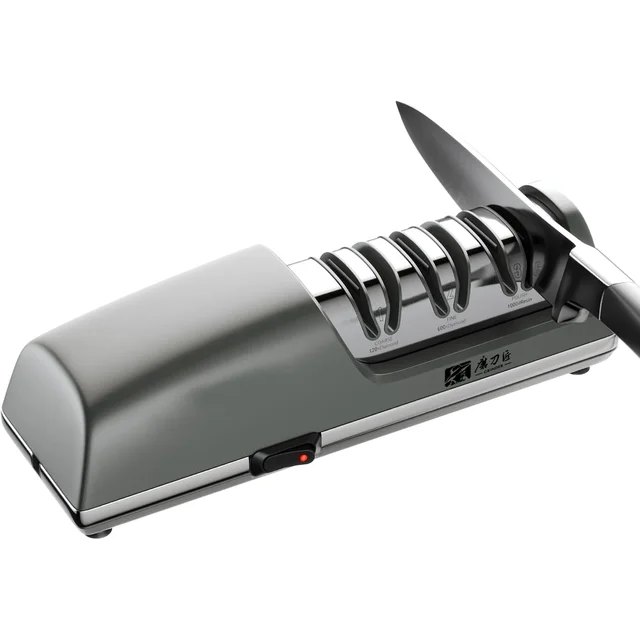 TAIDEA TG2403 Electric Knife Sharpener, 3-Stage Professional Sharpening System for Kitchen Chef and Home Use Knives 2