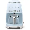 50's Retro Style Aesthetic Drip Coffee Machine with 10 Cup Glass Carafe, Auto Start Feature, and Two Coffee Strength Settings 1