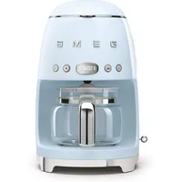 50's Retro Style Aesthetic Drip Coffee Machine with 10 Cup Glass Carafe, Auto Start Feature, and Two Coffee Strength Settings 1