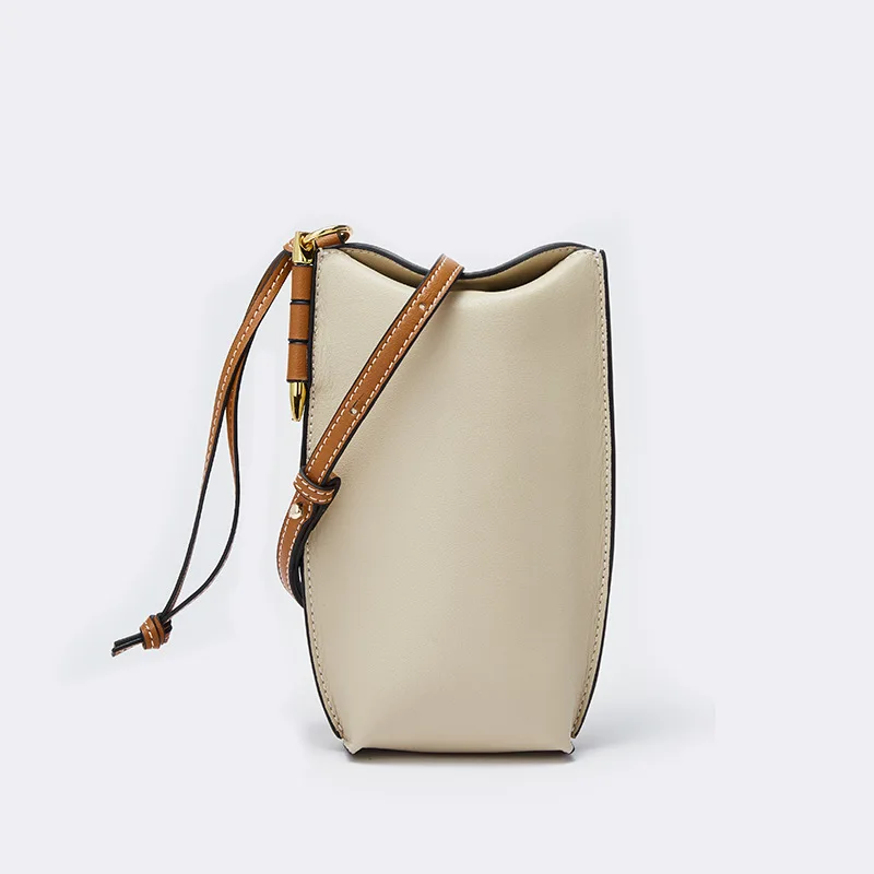 Designer Luxury Crossbody High Quality Leather Handbags Shoulder Mobile Phone Bags Cell With Detachable Long Strap