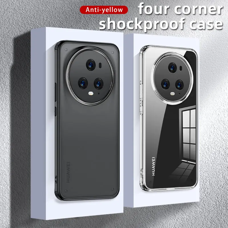 

Honor Magic5 Pro 5G Case Shockproof Matte Hard Cover Crystal Clear Phone Case Soft Bumper for Honor Magic 5 Pro Magic5Pro 5G