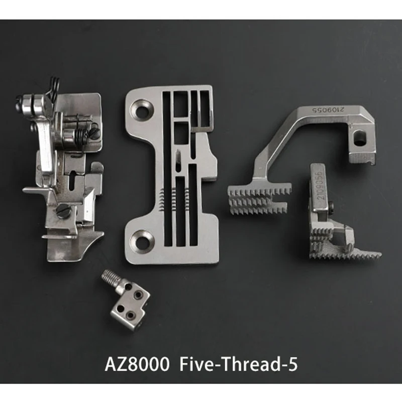 YAMATO AZ8000 AZ6000 오버록 재봉틀 게이지 세트 5-Thread-3 5-Thread-5 6-Thread-5 게이지 세트 플레이트 2108050