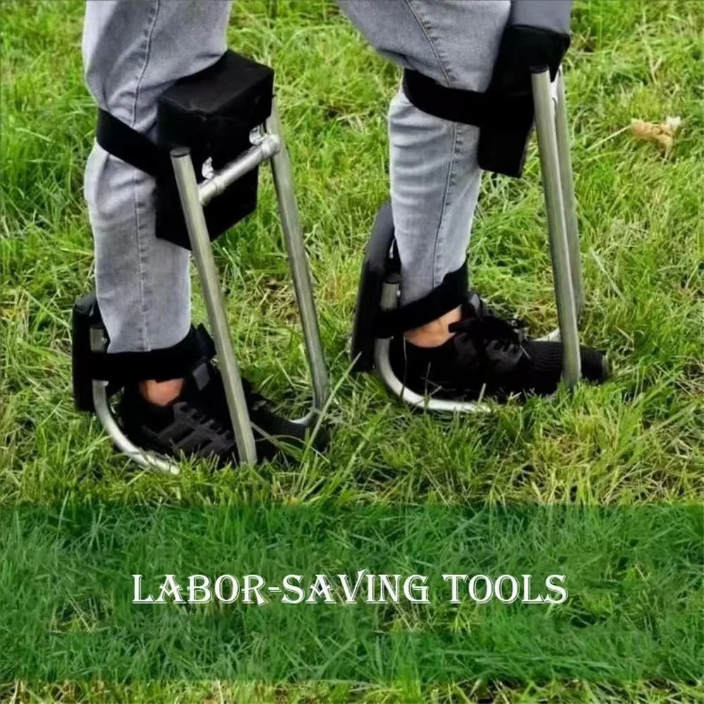 Portable Garden Knee Seat Protecting Knees Garden Stool Chair Wearable Kneeling Pad Labor-Saving Tools for Farm Work 1PC Knee Protection Pad