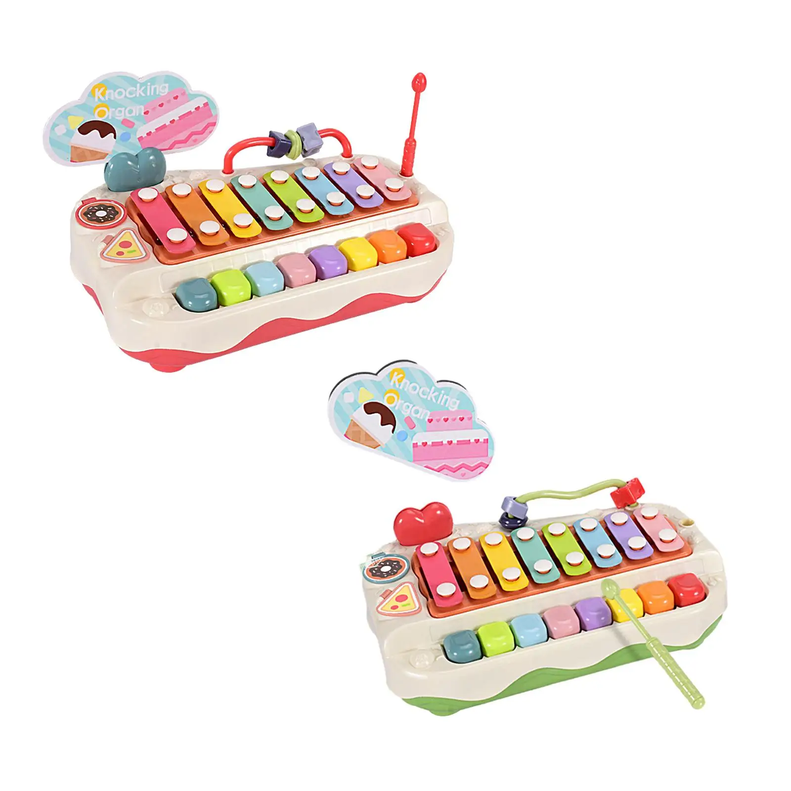 

Musical Toy Hammering Pounding Toys Montessori Piano Toy Hand Knocking Piano for 1 2 3 Years Old Kids Boy Girls Birthday Gift