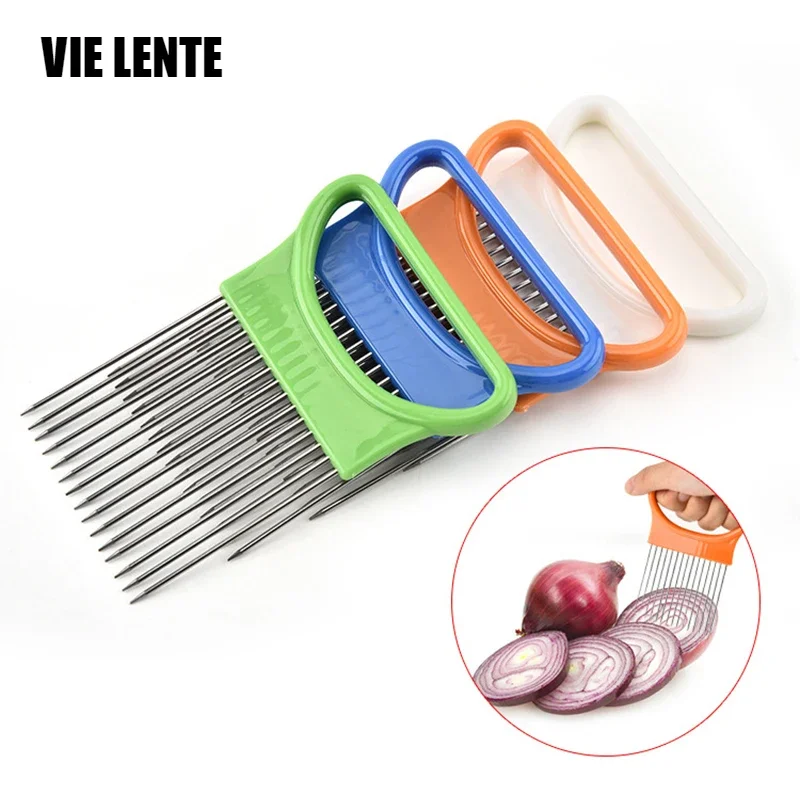 Nuovi Shrendders E Affettatrici Pomodoro Cipolla Verdure Affettatrice Guida Al Supporto Per Il Taglio Affettatrice Taglierina Forcella Sicura Utensili