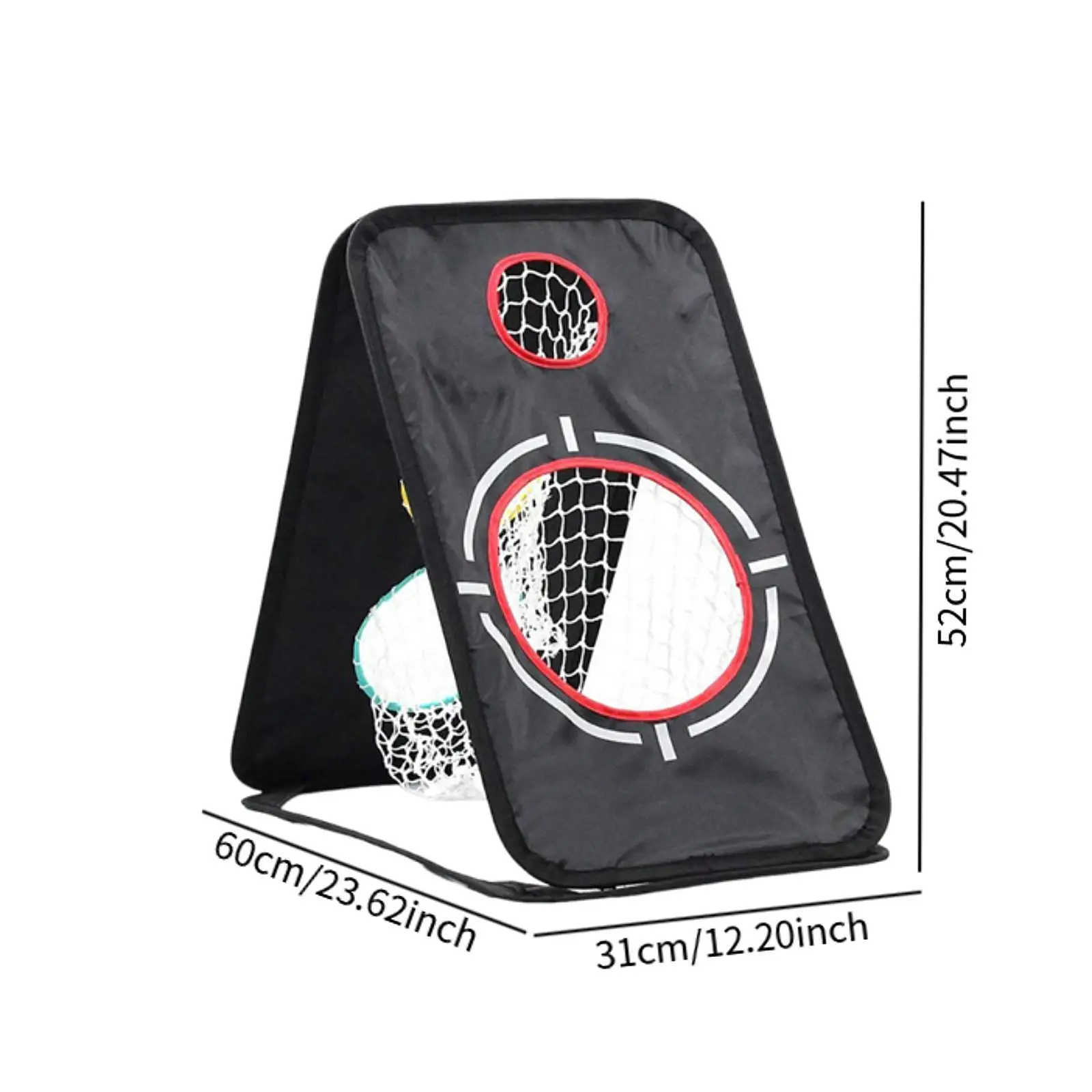 Golf Chipping Net Easy Setup Professional Foldable Golf Hitting Net Indoor Outdoor Games Practice Golf Target Golf Training Net
