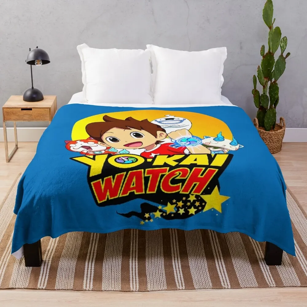 Yokai-Watch Throw Blanket Designers Softest Warm Per Coperte Invernali