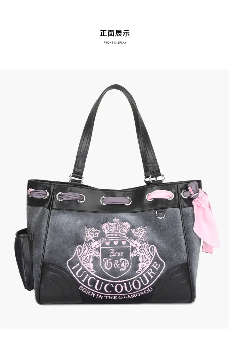 حقيبة كتف محمولة للنساء ، نمط إنز ، مشاهير الإنترن...