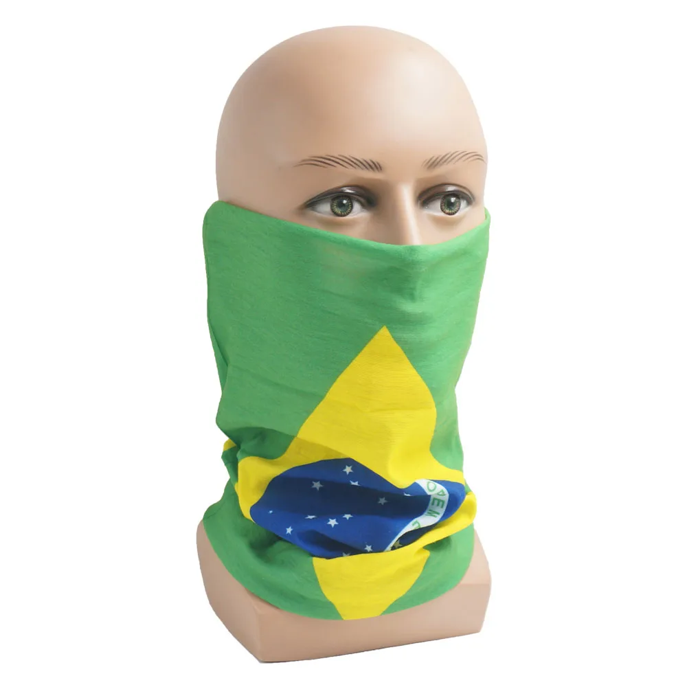 thumbnail image 2 of Unisex Skull Face Scarf Bandana Ear Loops Face Balaclava Sports Neck 2 of 9