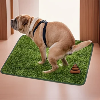 Reusable & Washable Dog Grass Mat - Odor-Control Artificial Lawn for Pet Training, Easy-Clean Pee Pad with Non-Slip Backing 2