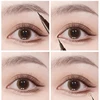Doublehead liquid Eyebrow pencil Lying silkworm waterproof Black brown Natural Point mole wild Eyebrow pen aegyosal liner Makeup 5