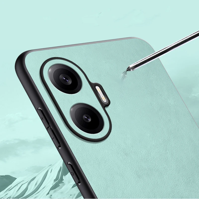 Luxury Shockproof Leather Case - Premium Protective Cover and Bumper