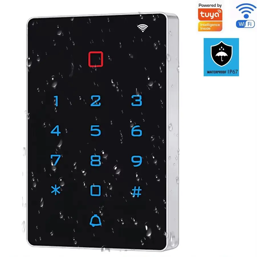 Advanced Outdoor Waterproof WiFi Access Controller with Smart APP Unlock and RFID Keypad System