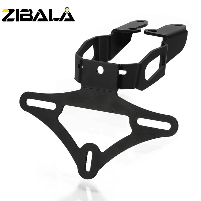 Z500 Z400 라이센스 플레이트 홀더 KAWASAKI Z250 Ninja 500 Ninja400 2019-2024 2025 리어 테일 LED 라이트 펜더 제거 브래킷