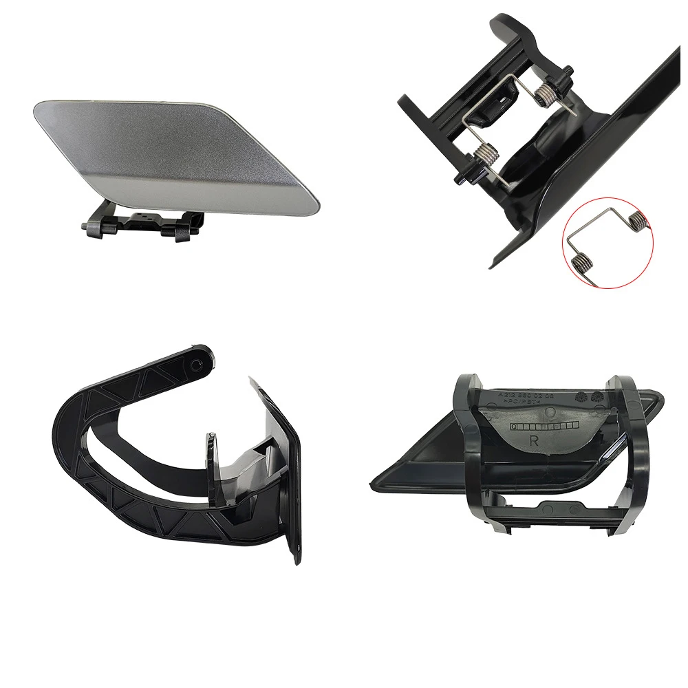 For Mercedes Benz W212 Front Bumper Headlight Washer Spray Cover Cap For Benz E-Class 2009-2013 E200 E260 E300 2128600108 front bumper cover,car headlight washer nozzle cover