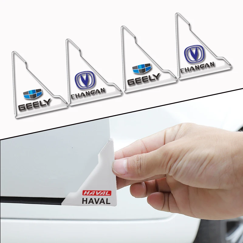 Car Door Transparent Door Foot Protection Sticker for Honda Civic 5d Fit Shuttle Dio Af 27 Freed Spike Accord 8 Car Accessories