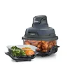Ninja Crispi 4-in-1 Portable Glass Air Fryer Cooking System, 4 QT& 6 Cup Glass Containers with Storage Lids,Easy Meals,Microwave 1