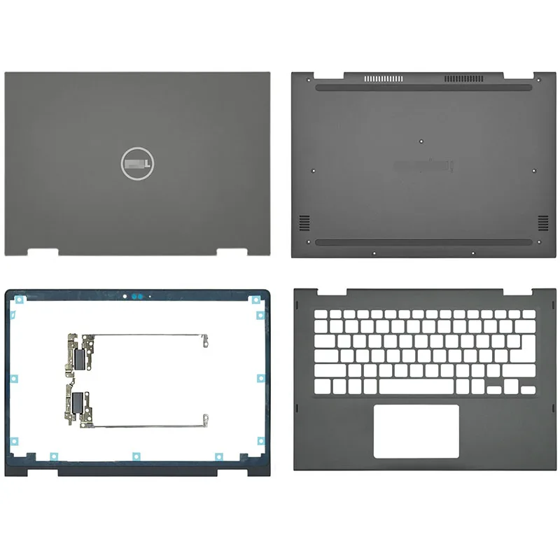 

Новинка для ноутбука Dell Inspiron 13MF 5368 5378, задняя крышка ЖК-дисплея, передние петли, Упор для рук, нижний чехол A B C D, серый чехол