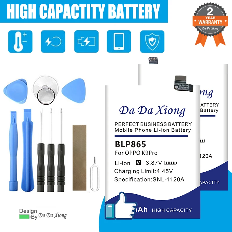 

BLP833 BLP831 BLP809 BLP845 BLP929 BLP865 Battery For OPPO Realme Reno Nord CE ONE PLUS Q2 V15 A17 A57 X3 X7 8 K9 10 Pro Pro+ 5G