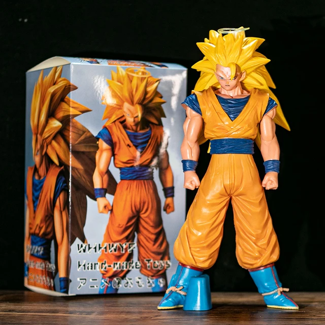 27CM Dragon Ball Z Son Goku SSJ3 Figure Super Saiyan 3 Goku Action Figures  PVC Statue Collection Model Toys for Children Gifts - AliExpress