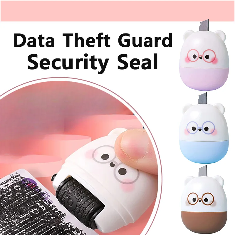 Portable Data Protection Roller Stamp Security Seal