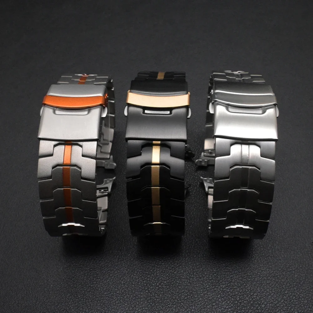 Luxury Stainless Steel Metal Watchband - Premium Design