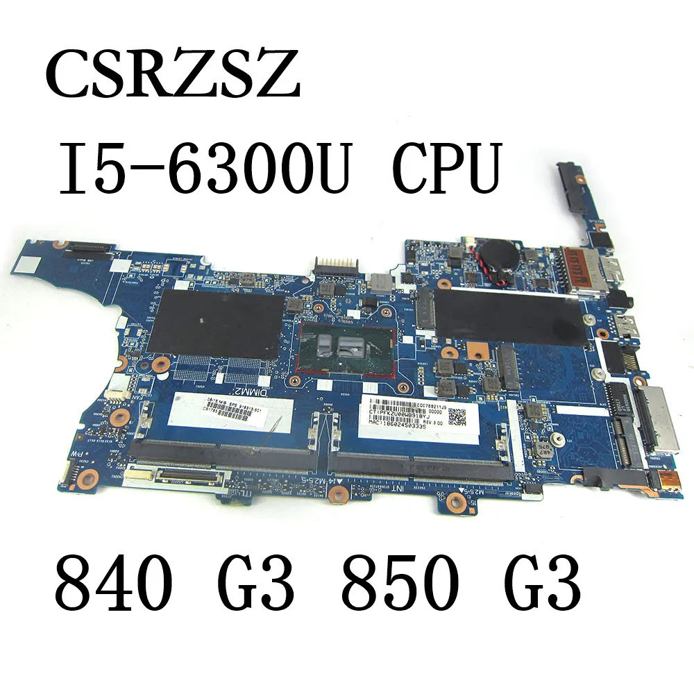 Per Hp Elitebook 840 G3 850 G3 Scheda Madre Per Laptop 903741-501 903741-601 903741-001 Mainscheda Madre