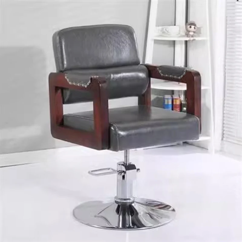 Shampoo Luxury Barber Chair Styling Stool Beauty Barber Chair Swivel Pedicure Adjustable Saddle Chaise Coiffeuse Room Furnitures