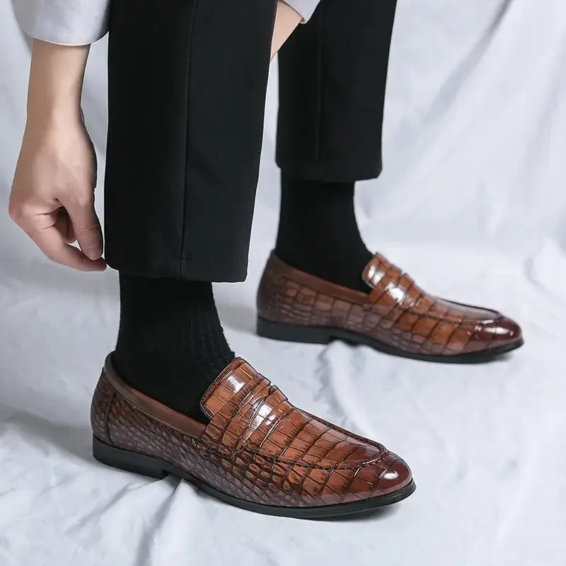 

Men's Shoes Men's Height Increasing High Heels Flat Dress Shoes Office Sports Luxury Men's Shoes