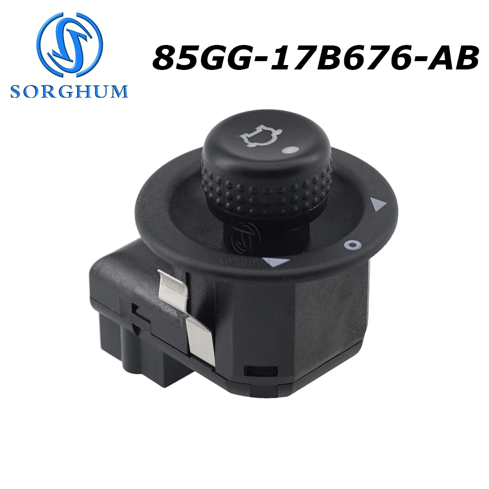 

Автомобильное зеркало заднего вида SORGHUM 85GG-17B676-AB 93BG-17B676-BA, регулируемая ручка переключателя для универсала Ford Mondeo MK II 1996-2000
