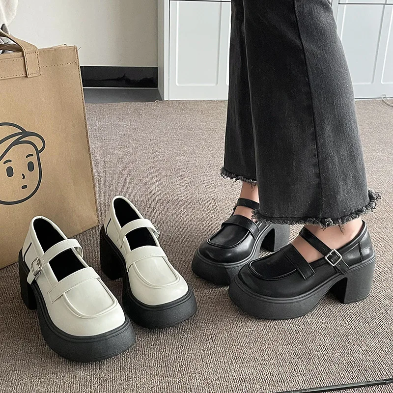 

Кроссовки женские в британском стиле, универсальные туфли-оксфорды, криперы, круглый носок, платформа, в стиле ретро, летняя обувь в стиле преппи