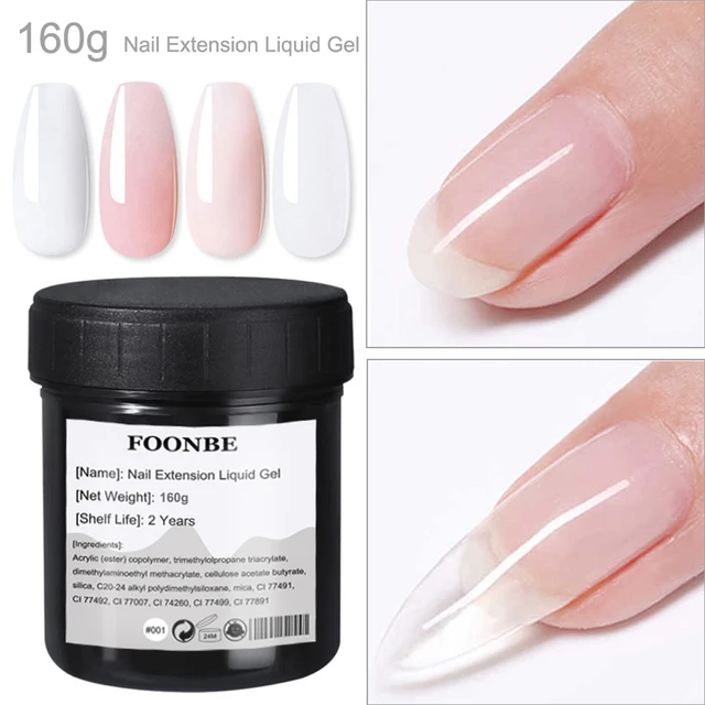 100pcs French UV Gel Nail Extension Form Stickers | Nail extensions, Gel  nail extensions, Uv gel nails