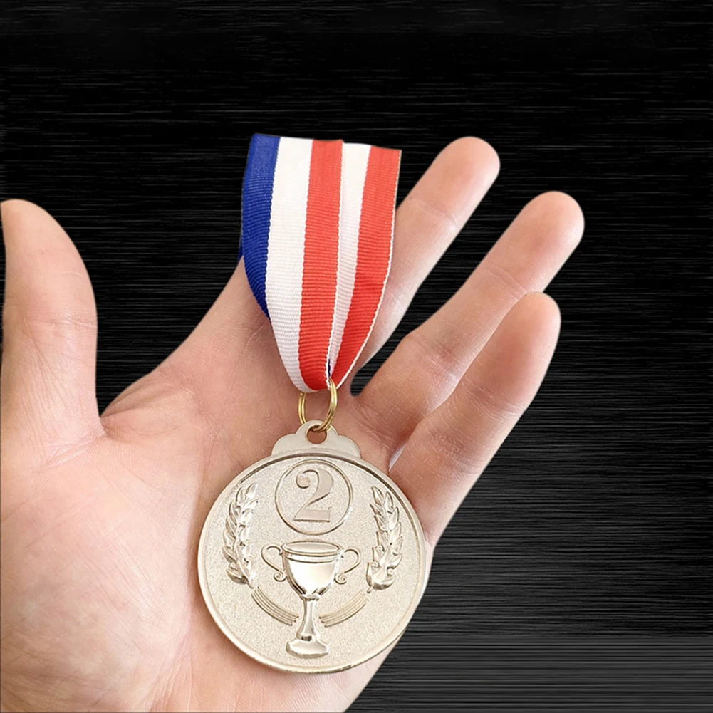 Sports Wheat Props Awards Gold Silver Bronze Prizes Award Trophy Children Sports Game Prize Awards Outdoor Games Souvenir Gifts