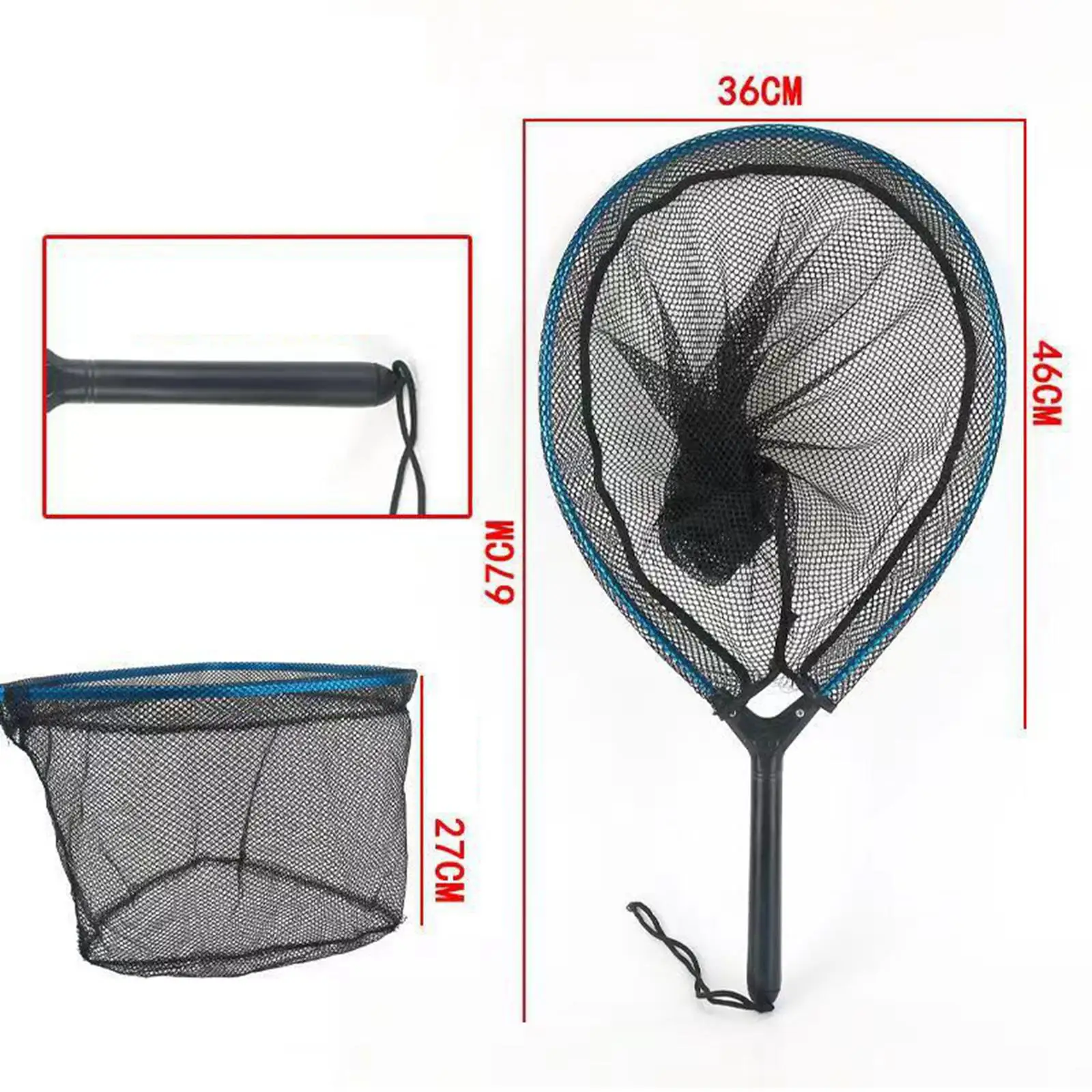 Fishing Net for Fish Fish Landing Net for Freshwater Saltwater Outdoor