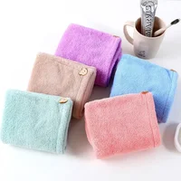 Women Hair Drying Hat Quick-dry Microfiber Hair Towel 6