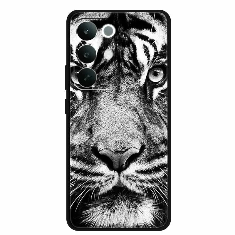 Luxury Cool Animal Silicone Soft Phone Case - TPU Back Cover