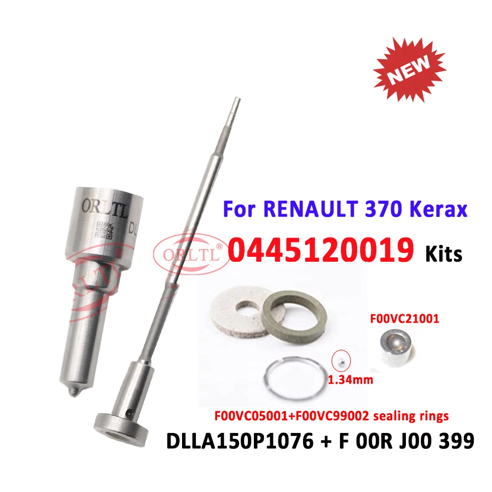 Iniettore Diesel Orltl 0445120019 0445120020 Kit Di Riparazione Ugello Muslimate 0433171699 Valve Muslimb 0445120084 Per Renault
