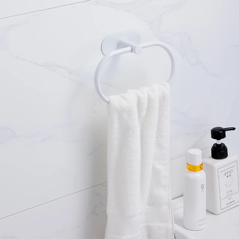 Bathroom Accessories Sets Toilet Tissue Roll Paper Holder Towel Rack Bar Rail Ring Robe Hook Hardware
