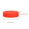 3Pcs Hockey Training Puck Puck Street Hockey Balls for Training (Orange) Inline 3
