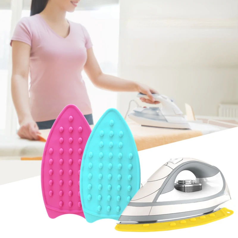 Iron Stand And Silicone Pad, Non-slip Ironing Board Cover Anti