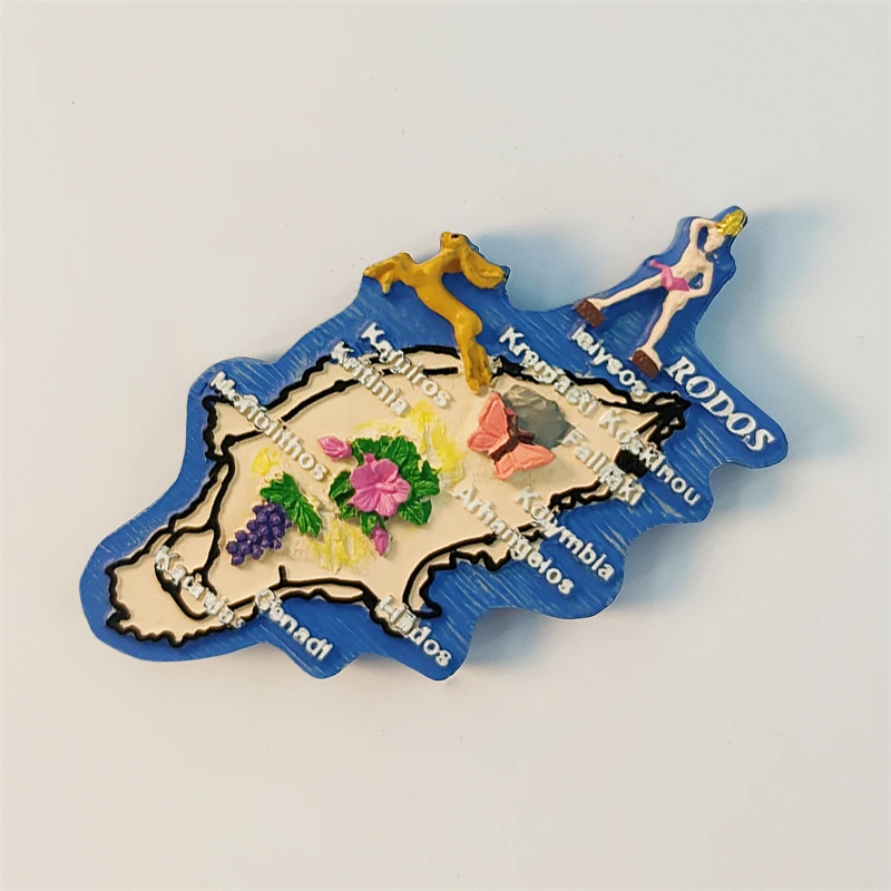 Aimant Frigo Philippines Souvenir Voyage - Décoration Bois 8,8x6,4 Cm - Pour Cuisine, Bureau, Collection