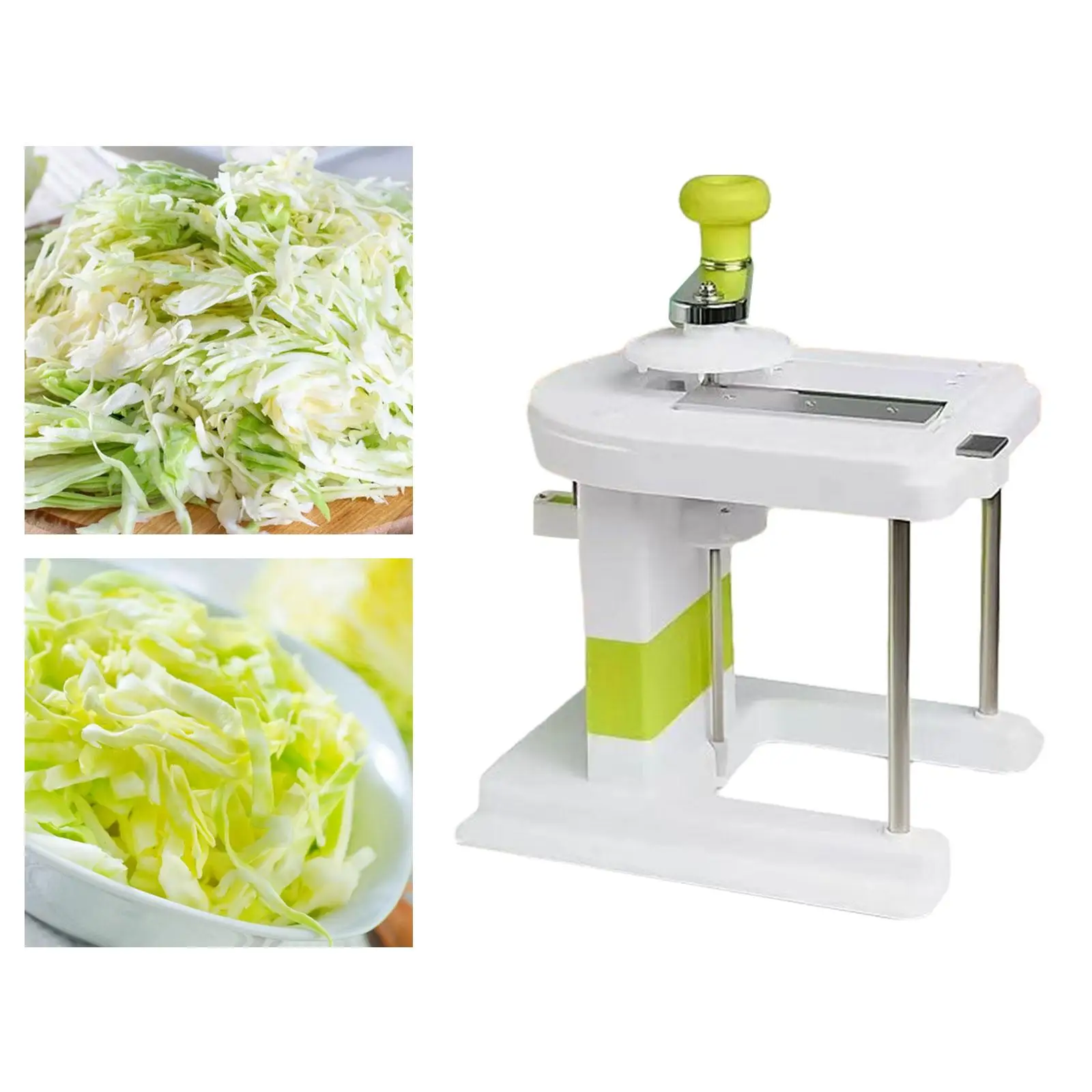 Cabbage Chopper Hand Crank Rotary Cabbage Grater for Kitchen Restaurant