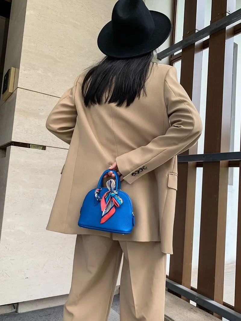 Klassische Damen Handtasche Aus Leder Als Umhängetasche Klein_voghion.com