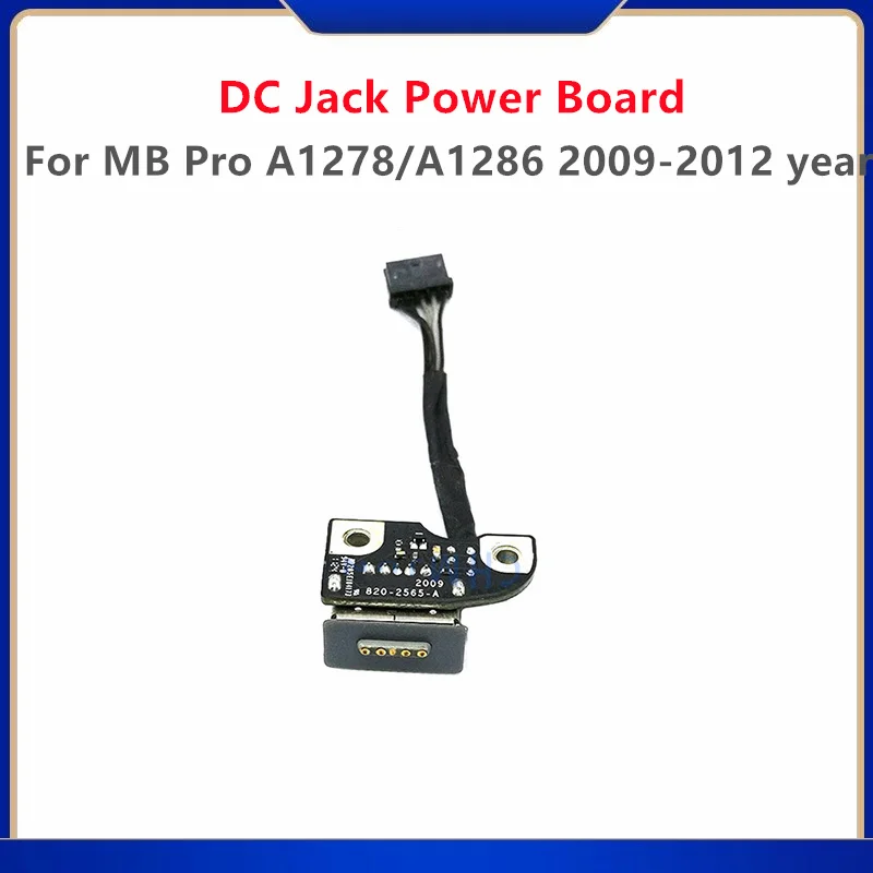 

Original 820-2565-A For Macbook Pro A1278 A1286 DC Power Jack Board 2009 2010 2011 2012 Year