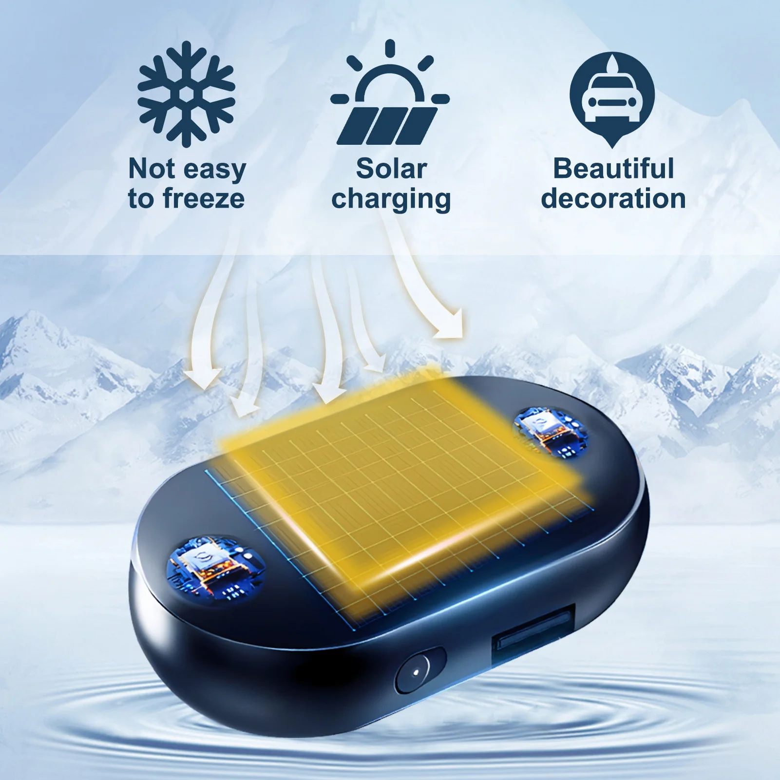 Car Window Anti Freeze Device Anti-ice Antifreeze Ice Snow Removal Instrument Suitable for Car Window Glass snow ice melting spray
